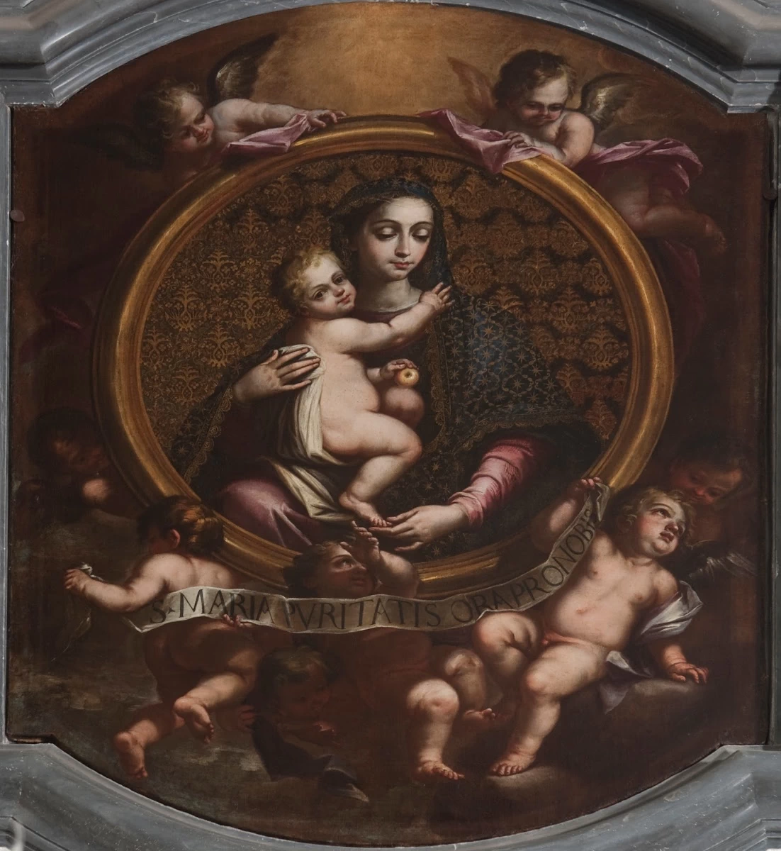 Madonna della Purita' - Chiesa del pio Monte della Misericordia, Napoli